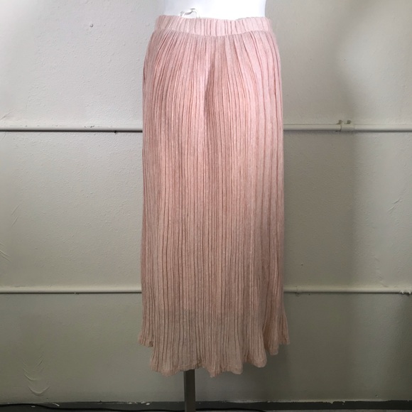 Pleoine Crinkle Knit Pull-on Midi Skirt - Picture 3 of 7